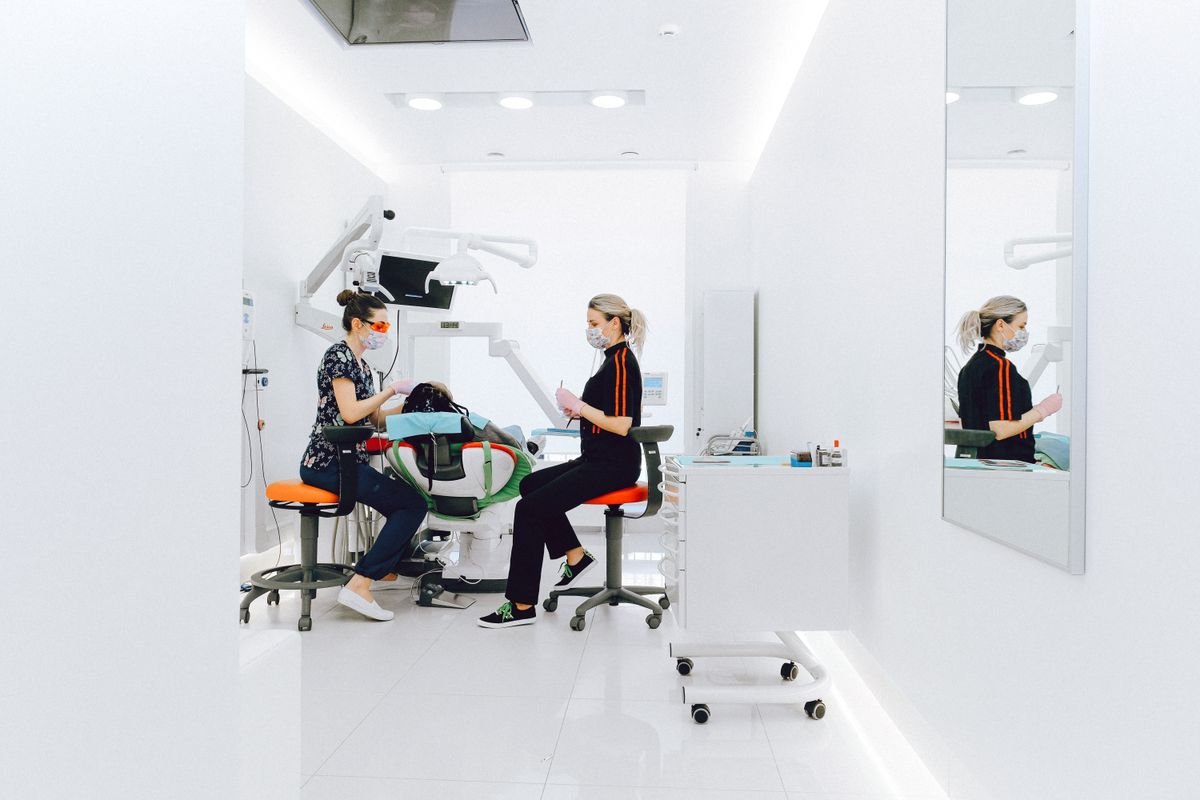 Illustrative dental stock photograph
