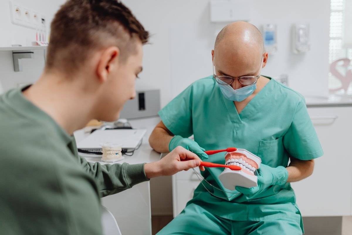 Illustrative dental stock photograph